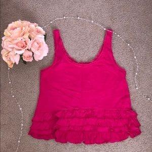 🌸HOLLISTER: Magenta top